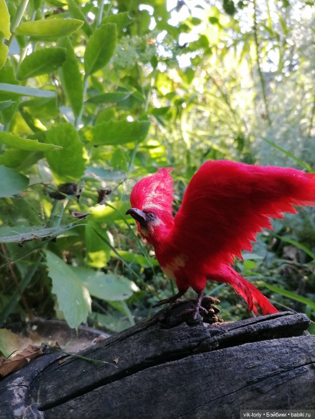 Летящий феникс — Авторские игрушки из разных материалов: синельная проволока (фото 2)