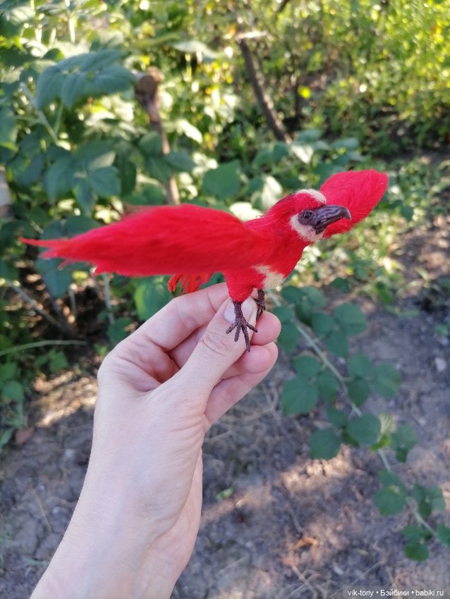 Летящий феникс — Авторские игрушки из разных материалов: синельная проволока