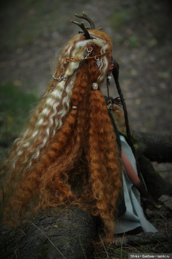 Лесной дух — ООАК Monster High и Ever After High: репейнт (фото 6)