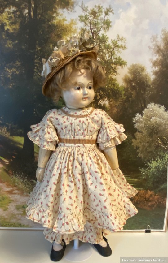 Приданое для антикварной куклы 1860-х. Часть 2