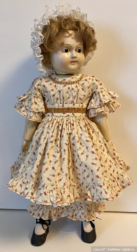 Приданое для антикварной куклы 1860-х. Часть 2 (фото 6)