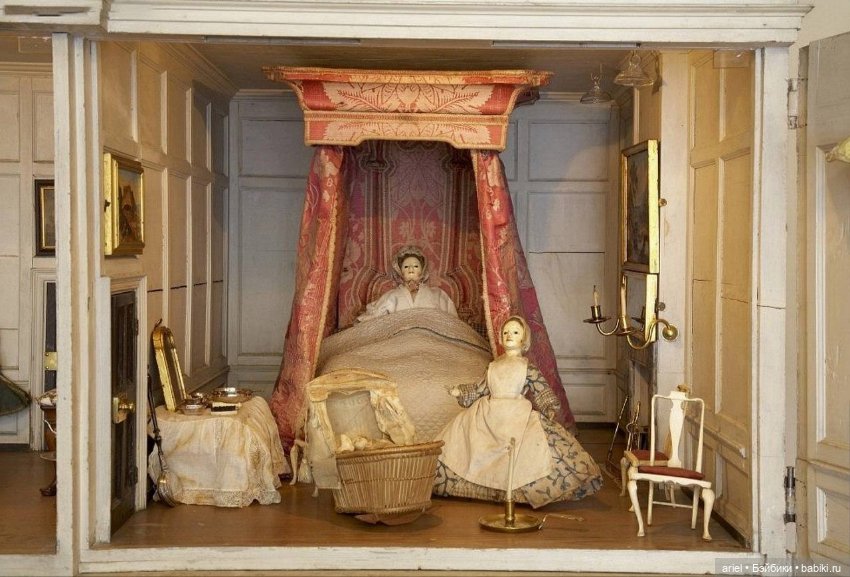 Кукольный домик XVIII века в стиле шинуазри (времён рококо) (фото 8)