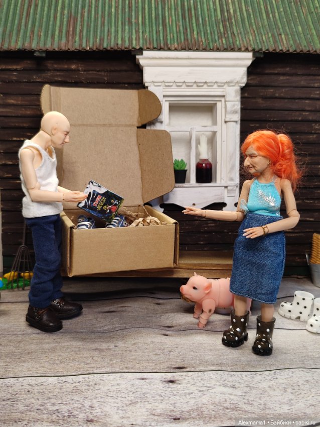 К нам приехала посылка — Зарисовки из кукольной жизни: фотоистории (фото 10)