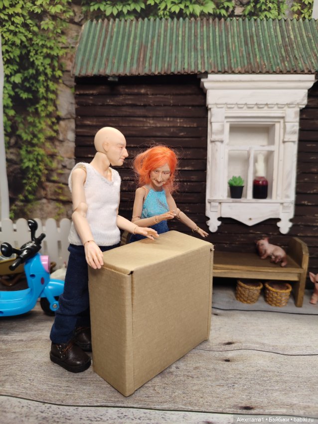 К нам приехала посылка — Зарисовки из кукольной жизни: фотоистории (фото 3)