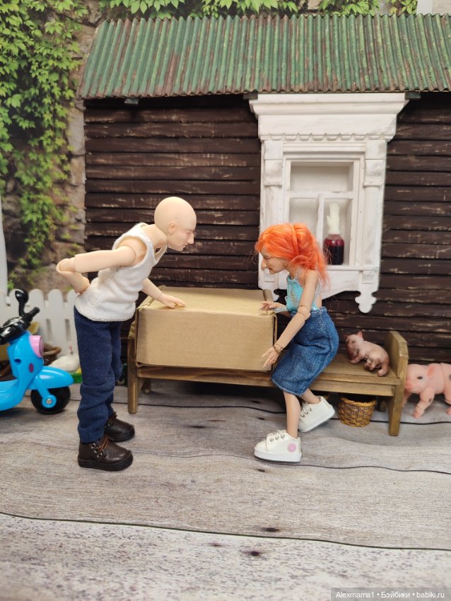 К нам приехала посылка — Зарисовки из кукольной жизни: фотоистории (фото 5)