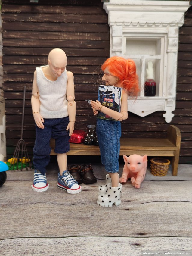 К нам приехала посылка — Зарисовки из кукольной жизни: фотоистории