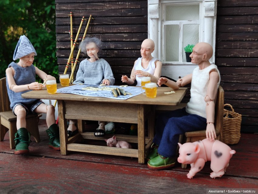 Мужские выходные — Авторские шарнирные куклы своими руками: лепка