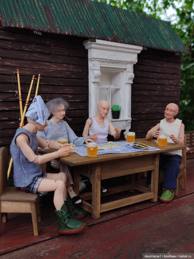 Мужские выходные — Авторские шарнирные куклы своими руками: лепка