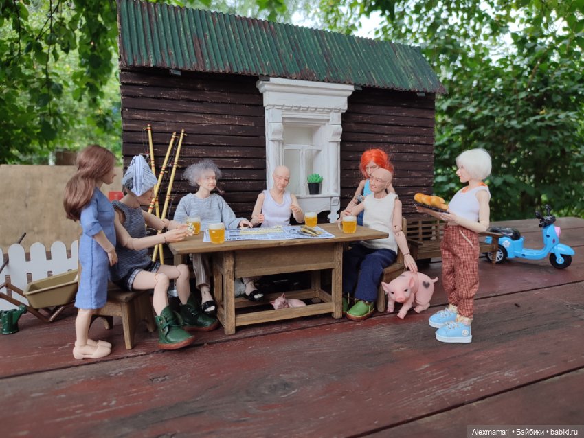 Мужские выходные — Авторские шарнирные куклы своими руками: лепка