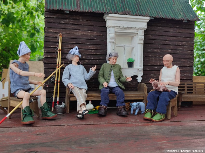 Мужские выходные — Авторские шарнирные куклы своими руками: лепка (фото 4)