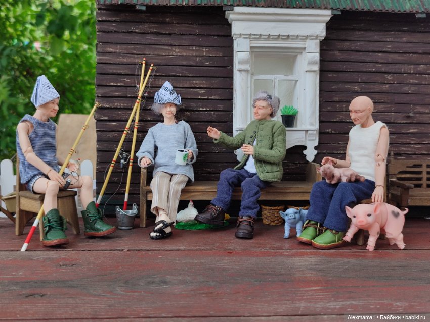 Мужские выходные — Авторские шарнирные куклы своими руками: лепка (фото 9)