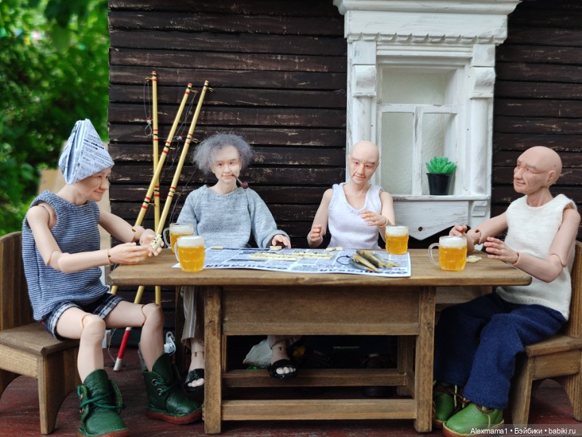 Мужские выходные — Авторские шарнирные куклы своими руками: лепка