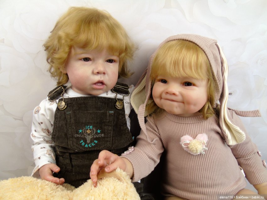 Сладкая парочка — Куклы Реборн (Reborn): работы мастеров (фото 4)