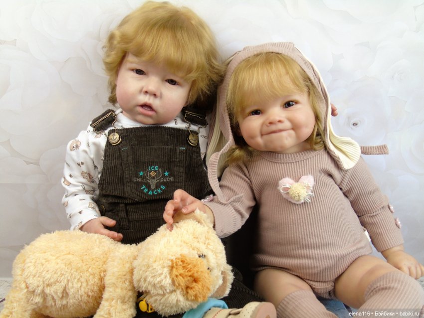 Сладкая парочка — Куклы Реборн (Reborn): работы мастеров