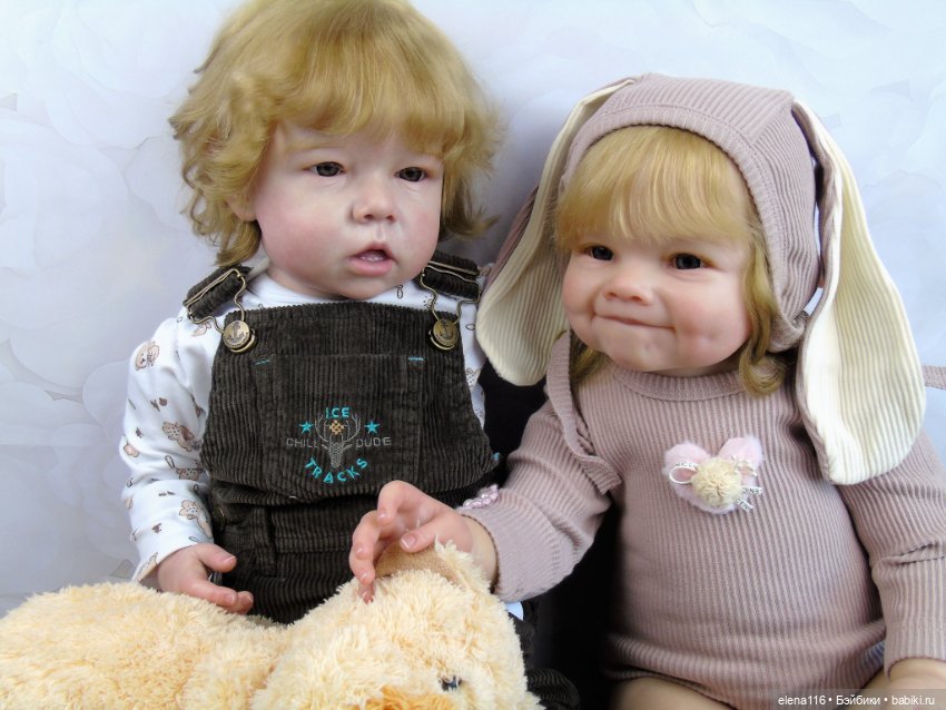 Сладкая парочка — Куклы Реборн (Reborn): работы мастеров (фото 5)
