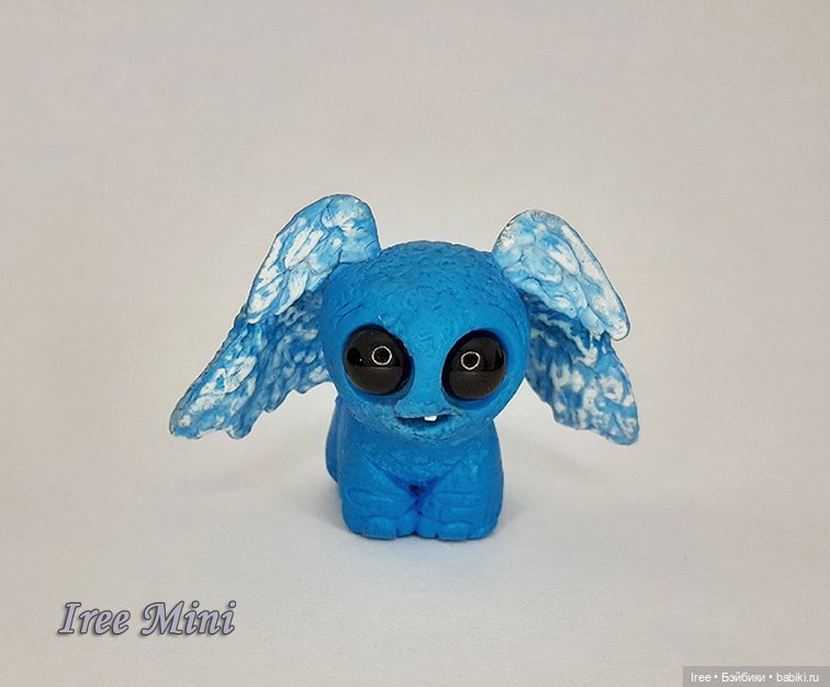 Монстрик Крылатик — Лепка авторских игрушек и папье