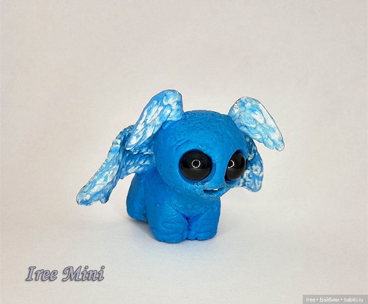 Монстрик Крылатик — Лепка авторских игрушек и папье (фото 2)