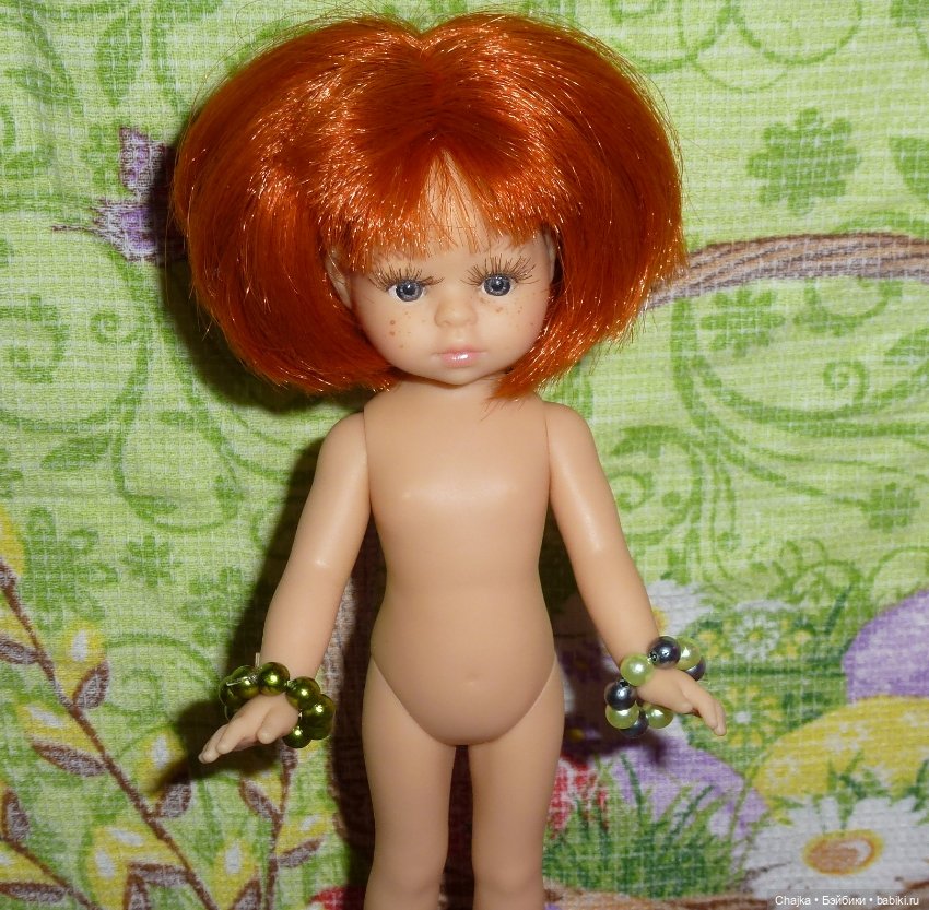 Браслеты на резинке из 9-ти бусин для кукол Paola Reina mini 21 см (фото 3)