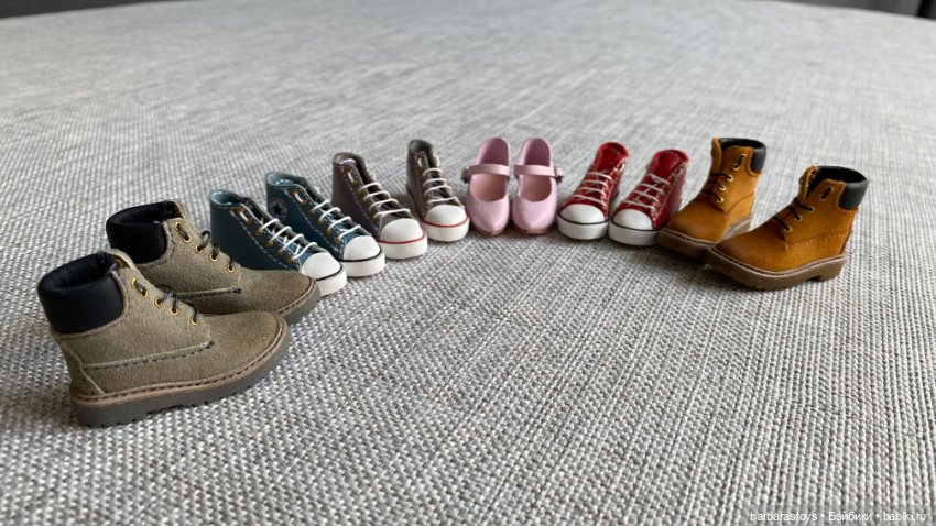 Обувные кукольные будни - когда сразу много и все разное