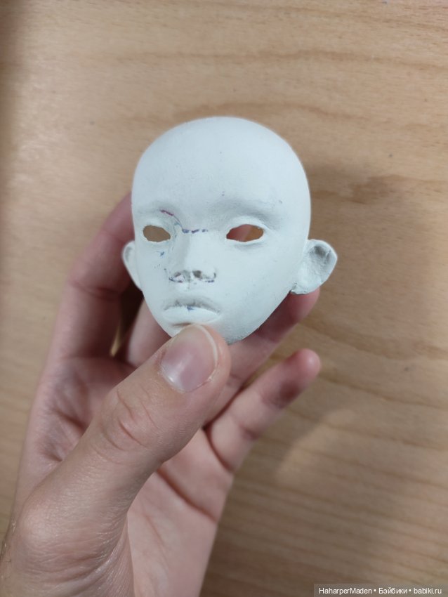 Глазницы — Авторские шарнирные куклы своими руками: лепка