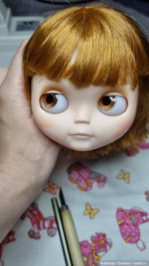Новенькая в процессе — Куклы Blythe (Блайз) ООАК: кастом