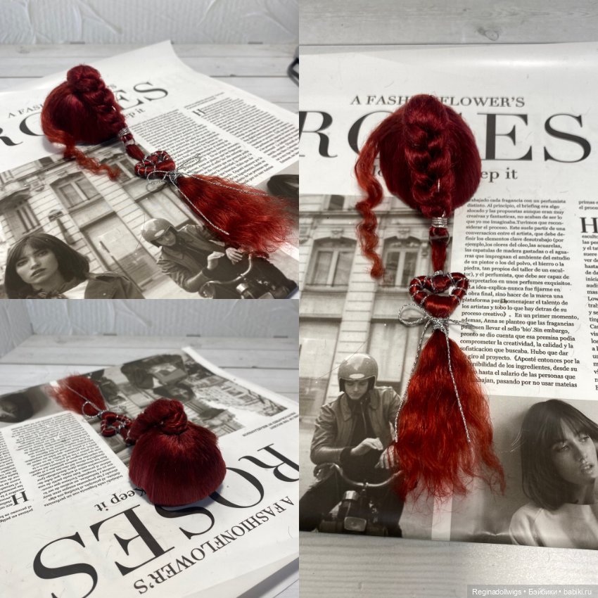 Парики изготовленные на заказ (фото 6)