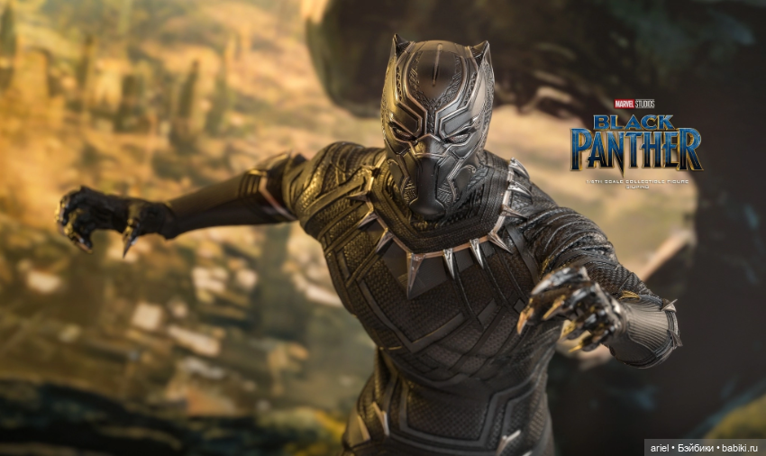 В Гонконге состоялся релиз фигурки Чёрной Пантеры от Hot Toys (фото 9)