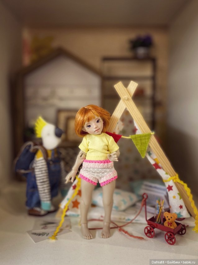 Мышенька — Домашние фото авторских кукол: личные коллекции