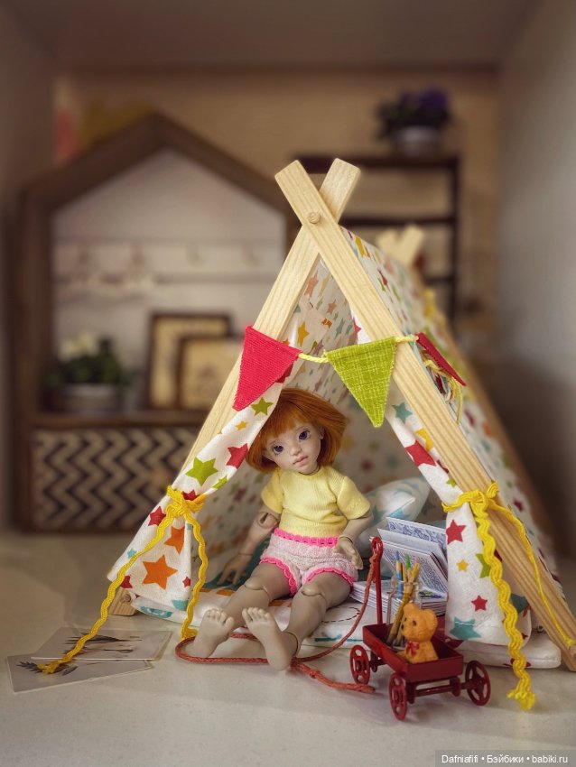 Мышенька — Домашние фото авторских кукол: личные коллекции