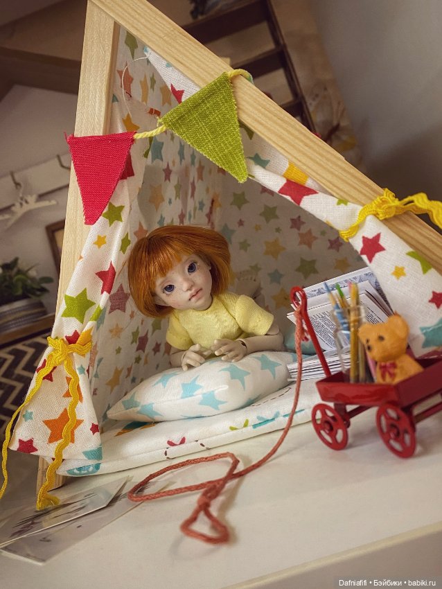 Мышенька — Домашние фото авторских кукол: личные коллекции