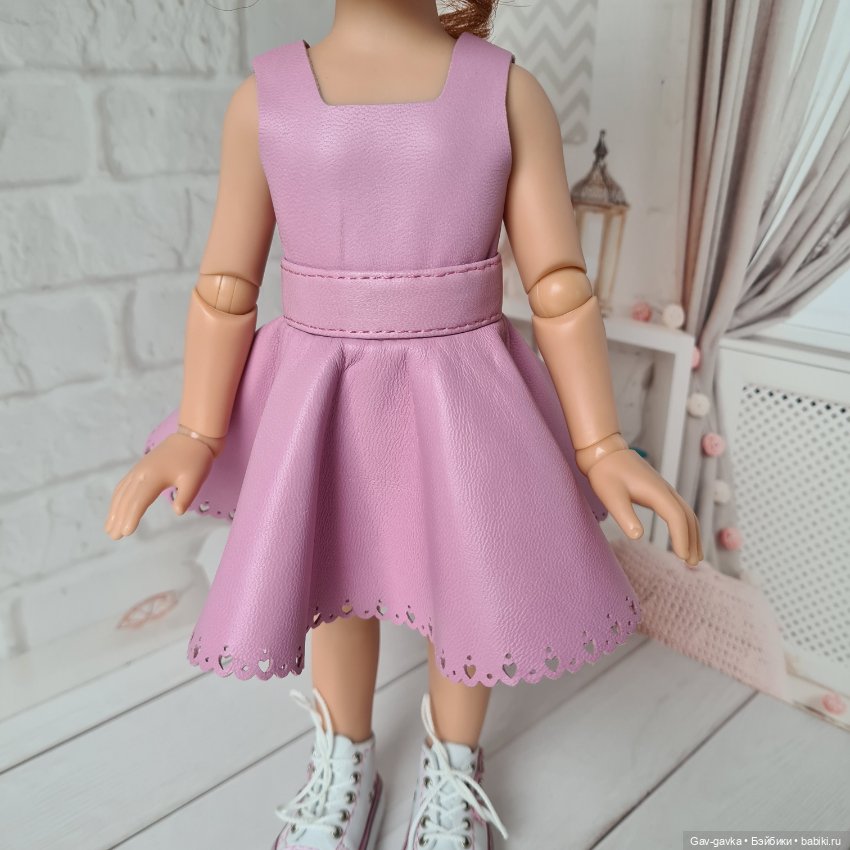 Платье для Паолки — Одежда и обувь для кукол своими руками: фото (фото 3)