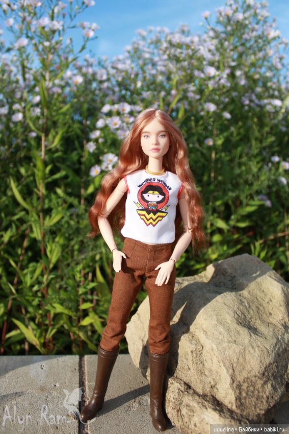 ООАК моего авторства Барби Лукс молд Андра + видео (фото 3)