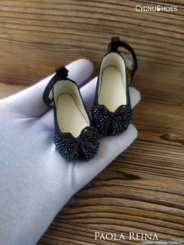 Последняя обувь для Паола Рейна .Бисерные туфельки (фото 7)