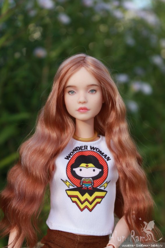 ООАК моего авторства Барби Лукс молд Андра + видео (фото 8)
