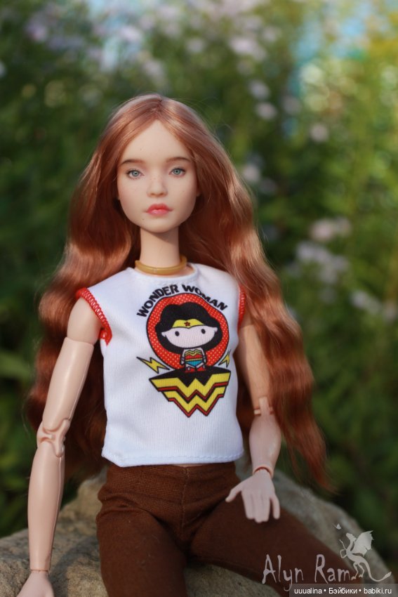 ООАК моего авторства Барби Лукс молд Андра + видео (фото 6)