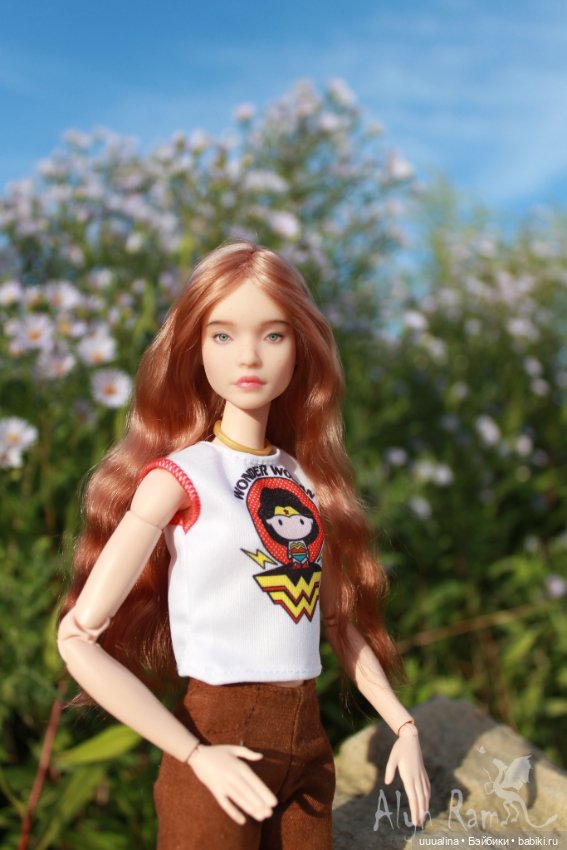 ООАК моего авторства Барби Лукс молд Андра + видео (фото 4)