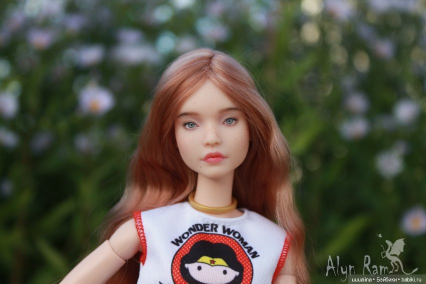 ООАК моего авторства Барби Лукс молд Андра + видео (фото 10)