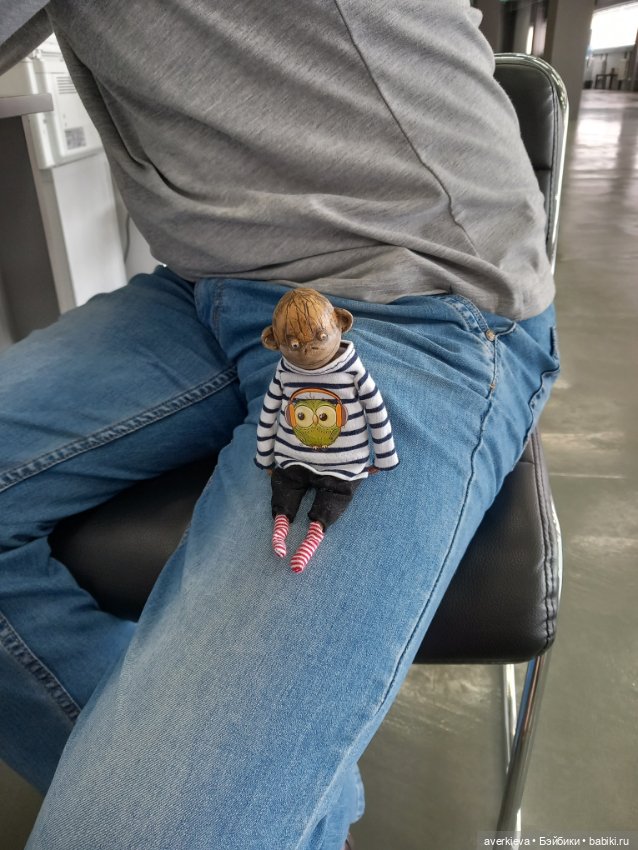 Шурик и Зефирчик — Авторские игрушки из разных материалов: синельная проволока (фото 6)