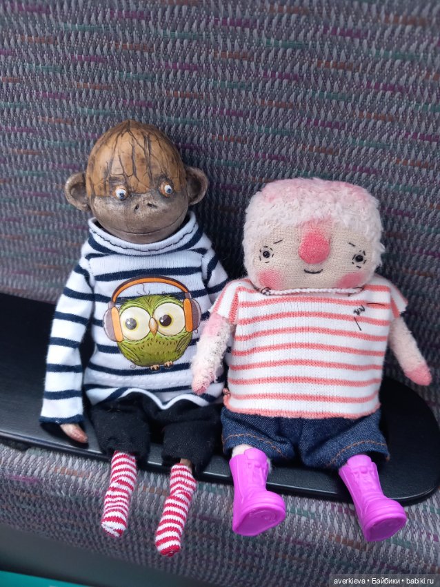 Шурик и Зефирчик — Авторские игрушки из разных материалов: синельная проволока