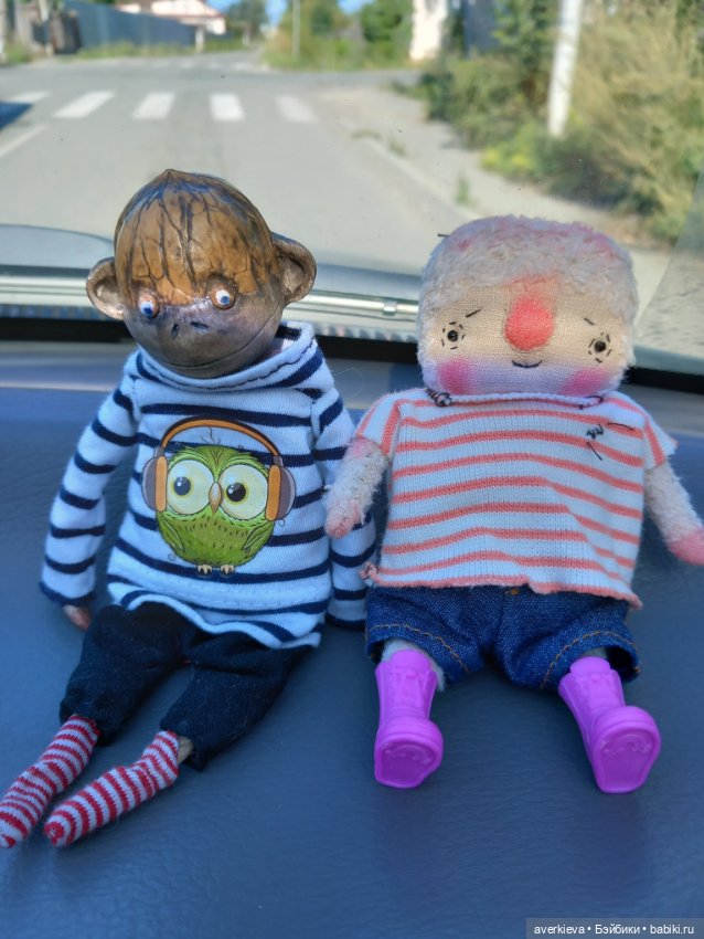 Шурик и Зефирчик — Авторские игрушки из разных материалов: синельная проволока (фото 2)