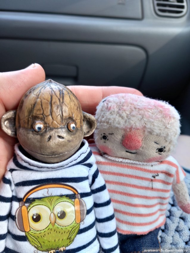 Шурик и Зефирчик — Авторские игрушки из разных материалов: синельная проволока (фото 3)