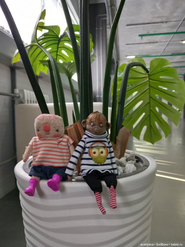 Шурик и Зефирчик — Авторские игрушки из разных материалов: синельная проволока