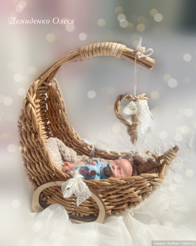 Кроватка месяц 🌙✨ — Домашние фото авторских кукол: личные коллекции