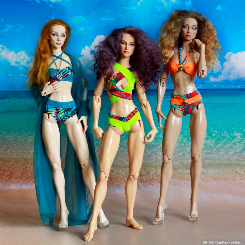 Пляжные Амазонки (1/4) — Разные куклы BJD (БЖД): редкие бренды