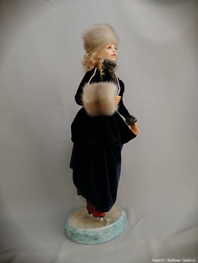 Авторская кукла На катке — Лепка авторских кукол: полимерная глина (фото 4)