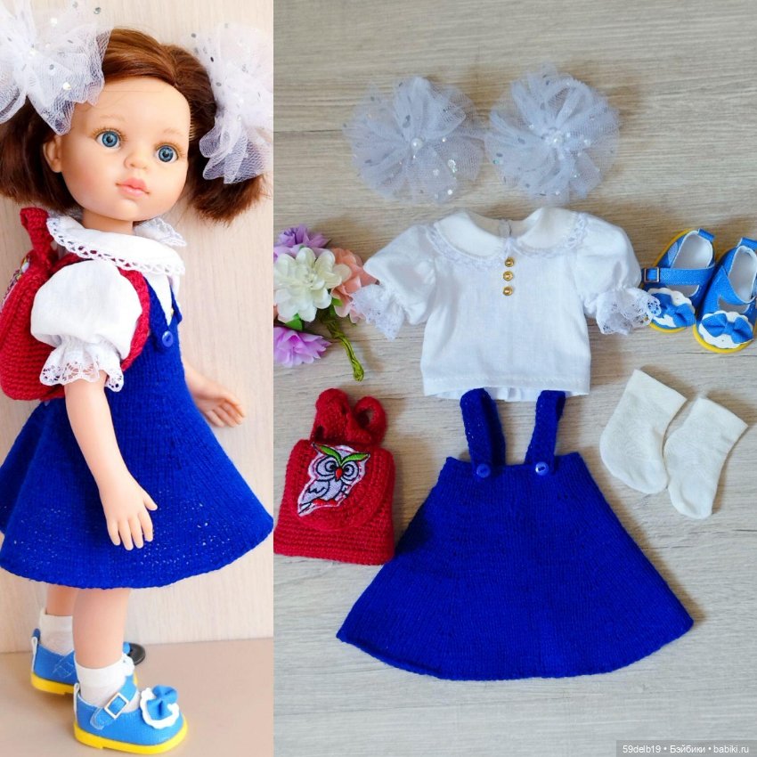 Вот и август на исходе — Одежда и обувь для кукол своими руками: фото