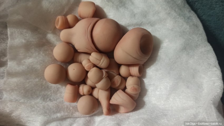 Новенькие в работе — Авторские шарнирные куклы своими руками: лепка (фото 3)