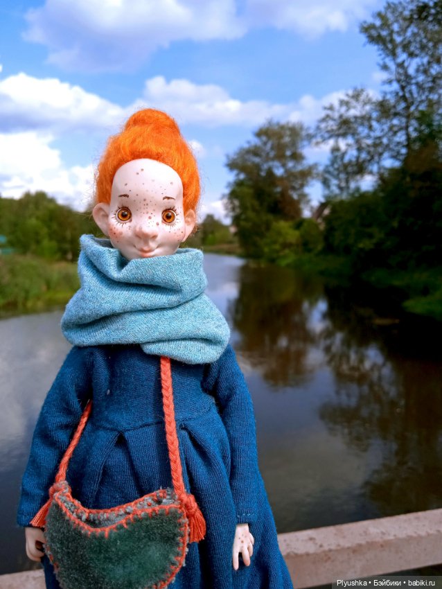 Глафира гуляет — Домашние фото авторских кукол: личные коллекции