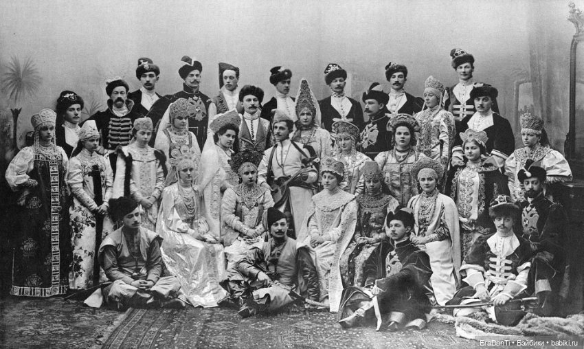 Русский стиль или бал маскарад 1903 года
