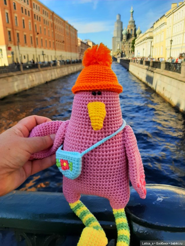Вязаная игрушка Себастьян (фото 5)